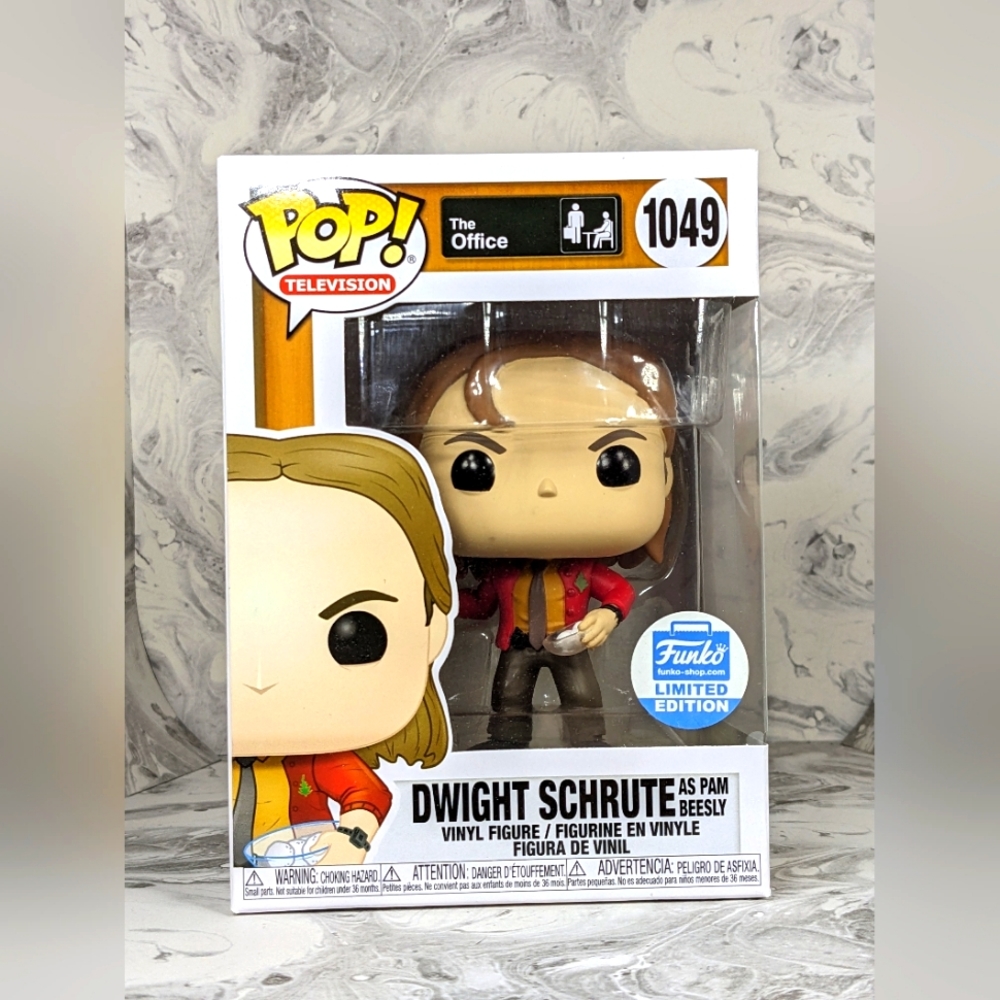 Funko Pop The Office Dwight Schrute as Pam Beesley Funko Shop Exclusive MIB